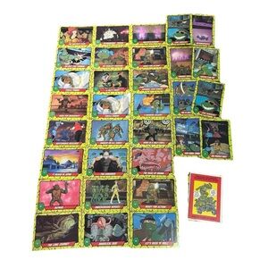 Vintage 1989 Teenage Mutant Ninja Turtles Trading Cards